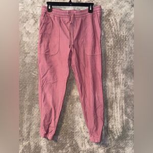❌Athleta Mauve Jogger Pants with pockets Medium Gorpcore hiking outdoors